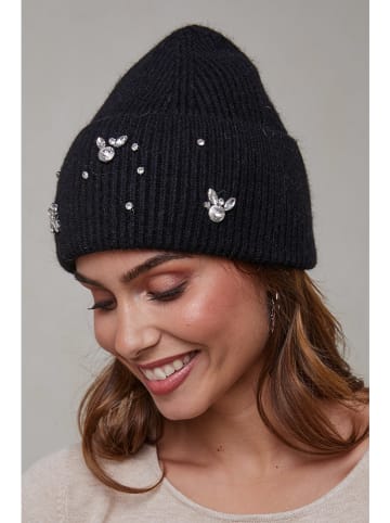 Soft Cashmere Muts zwart