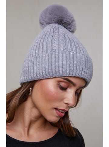 Soft Cashmere Mütze in Grau