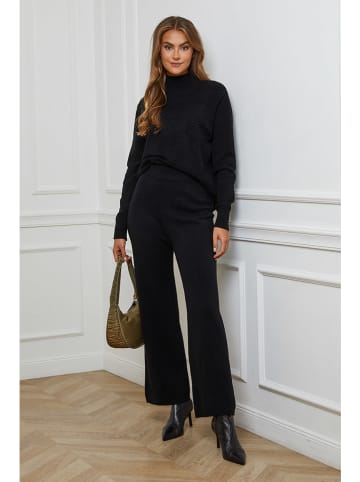 Soft Cashmere 2tlg. Outfit in Schwarz