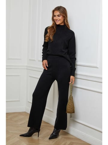 Soft Cashmere 2tlg. Outfit in Schwarz