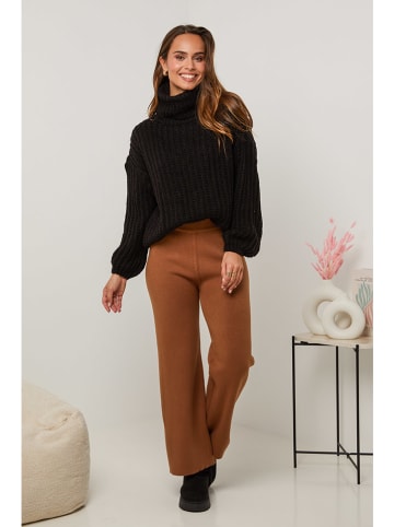 Soft Cashmere Broek lichtbruin