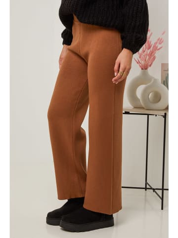 Soft Cashmere Broek lichtbruin
