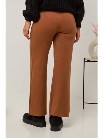 Soft Cashmere Broek lichtbruin