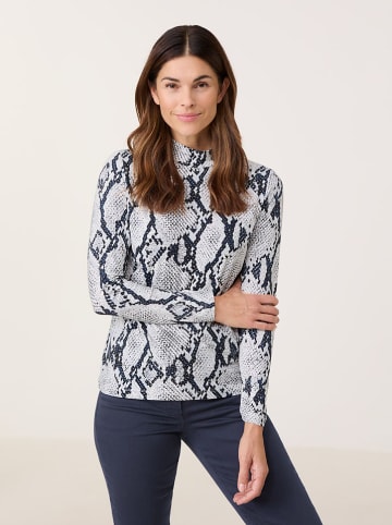 Gerry Weber Longsleeve in Beige/ Schwarz