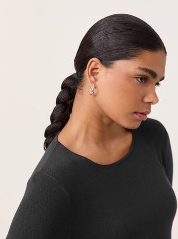 TAIFUN Pullover in Schwarz