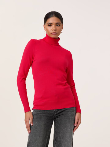 TAIFUN Rollkragenpullover in Pink