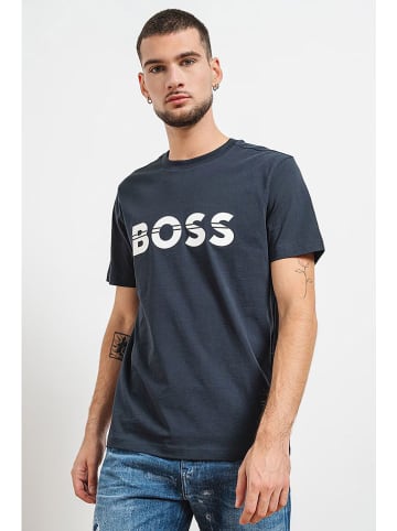 Hugo Boss Koszulka w kolorze granatowym