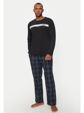 Hugo Boss Underwear Pyjama in Dunkelblau