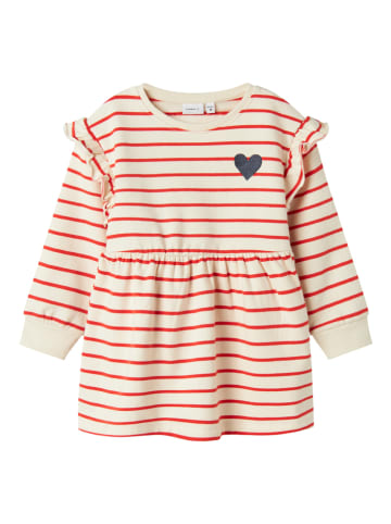 name it Kleid "Torina" in Beige/ Rot