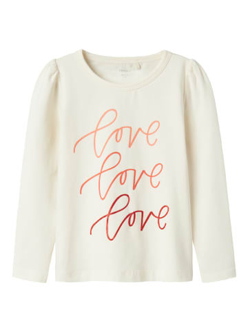 name it Longsleeve "Tasjaa" in Creme