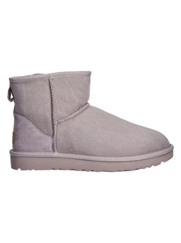 UGG Leren boots "Classic Mini II" lichtroze