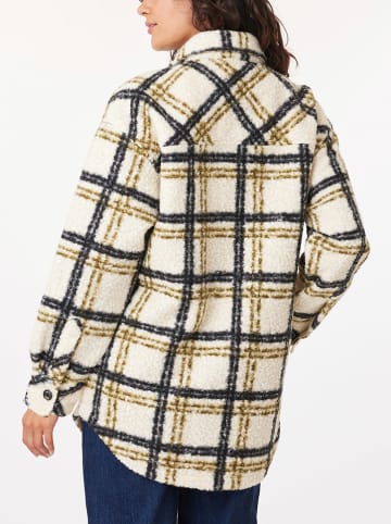 Scotch & Soda Blousejas crème/zwart/kaki