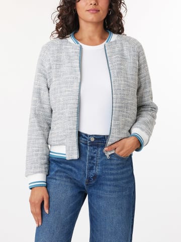 Scotch & Soda Cardigan in Hellblau/ Weiß
