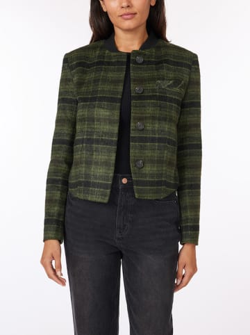 Scotch & Soda Blazer in Dunkelgrün/ Schwarz