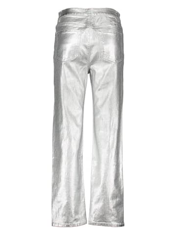Scotch & Soda Spodnie w kolorze srebrnym