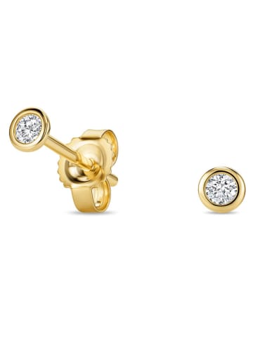 Revoni Gold-Ohrstecker mit Diamanten