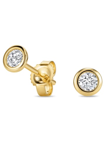 Revoni Gold-Ohrstecker mit Diamanten