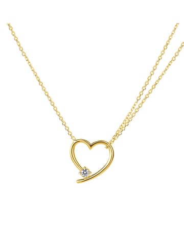 Revoni Vergulde ketting met sierelementen - (L)45 cm