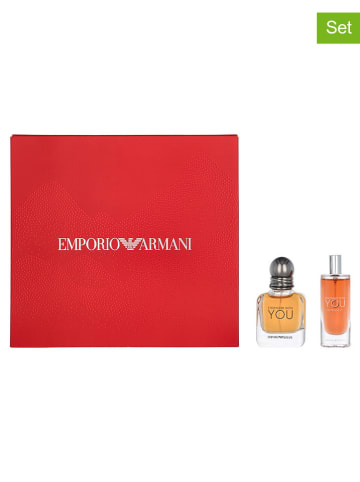 Giorgio Armani 2-delige set: "Stronger With You" - eau de parfum en eau de toilette