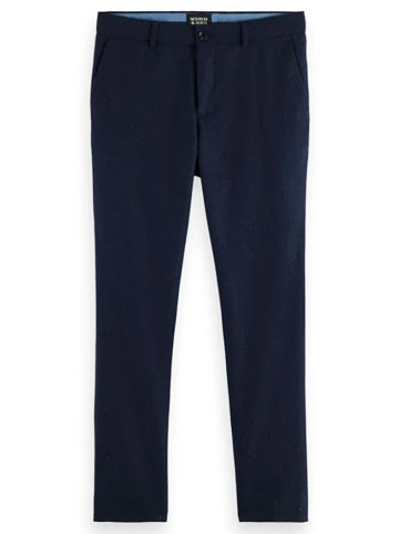 Scotch & Soda Chinobroek donkerblauw