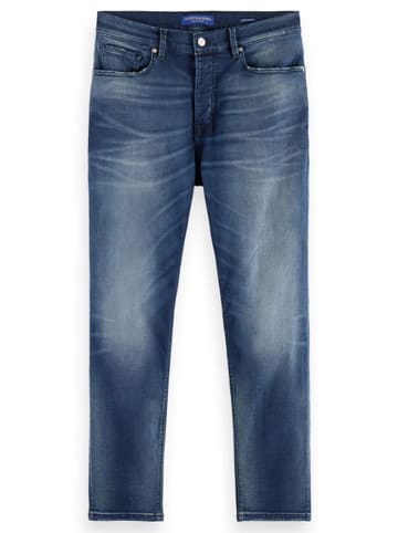 Scotch & Soda Spijkerbroek - tapered fit - blauw