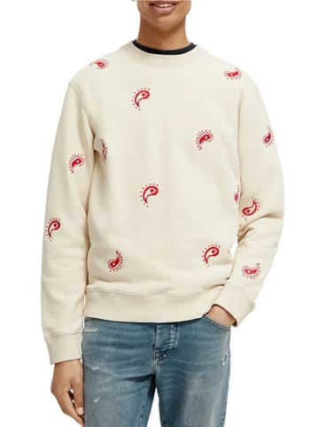 Scotch & Soda Bluza w kolorze kremowym