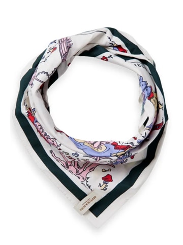 Scotch & Soda Sjaal wit/meerkleurig