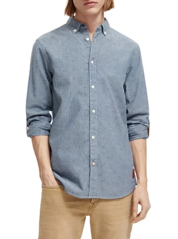 Scotch & Soda Koszula w kolorze niebieskim