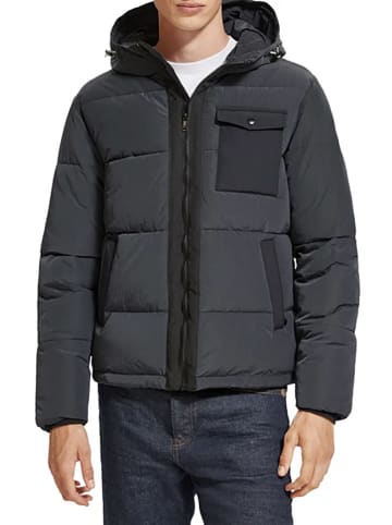 Scotch & Soda Kurtka przejściowa w kolorze antracytowym