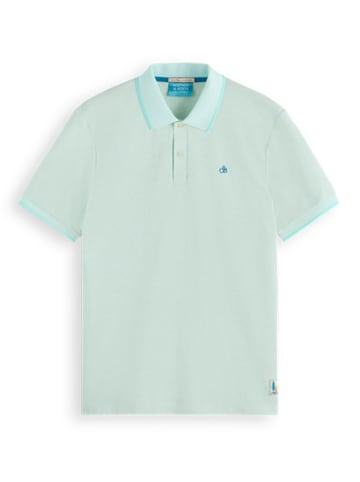 Scotch & Soda Koszulka polo w kolorze miętowym