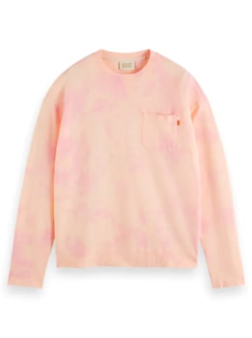 Scotch & Soda Sweatshirt in Apricot/ Pink