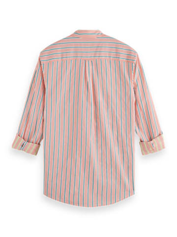Scotch & Soda Koszula - Regular fit - w kolorze łososiowo-niebieskim
