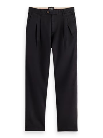 Scotch & Soda Spodnie chino w kolorze czarnym