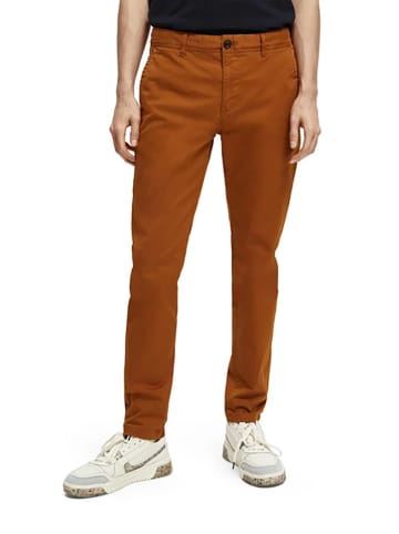 Scotch & Soda Chinobroek cognackleurig