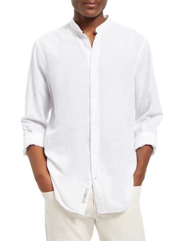 Scotch & Soda Blouse - regular fit - wit