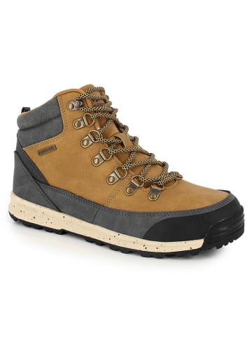 Kimberfeel Boots "Serkan" in Grau/ Hellbraun