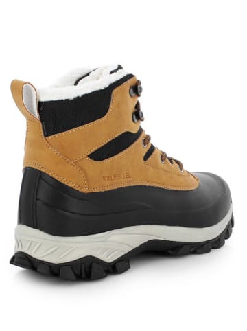 Kimberfeel Winterboots "Yan" lichtbruin/zwart