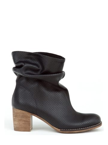 Zapato Leren enkellaarzen zwart