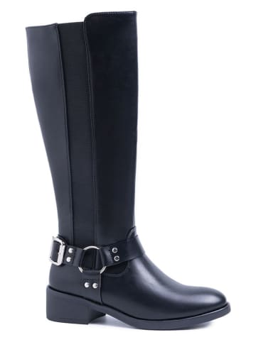 C'M Stiefel in Schwarz