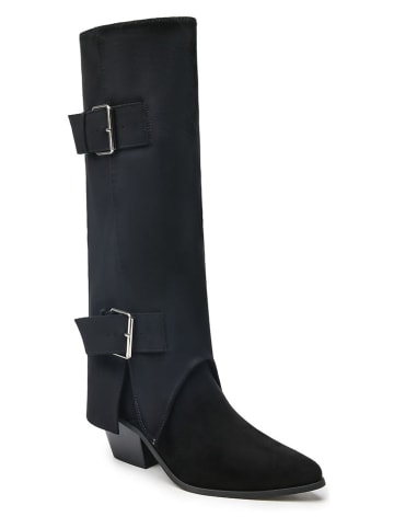 C'M Stiefel in Schwarz