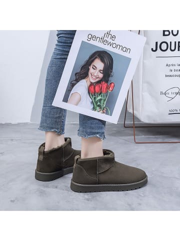 C'M Ankle-Boots in Grün