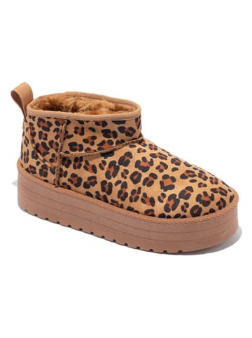 C'M Winterboots  in Hellbraun