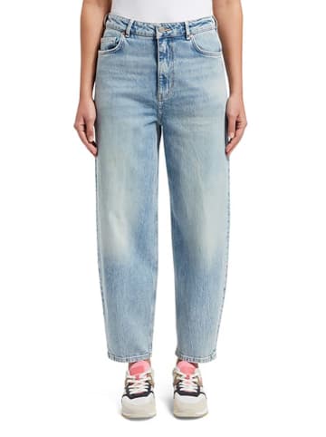 Scotch & Soda Spijkerbroek - mom fit - lichtblauw