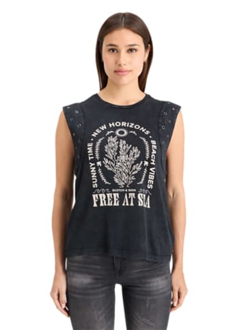 Scotch & Soda Top antraciet