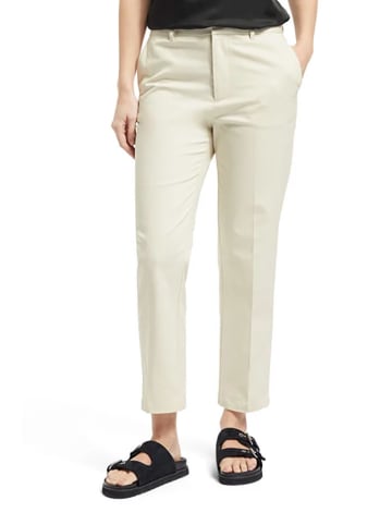 Scotch & Soda Spodnie chino w kolorze kremowym