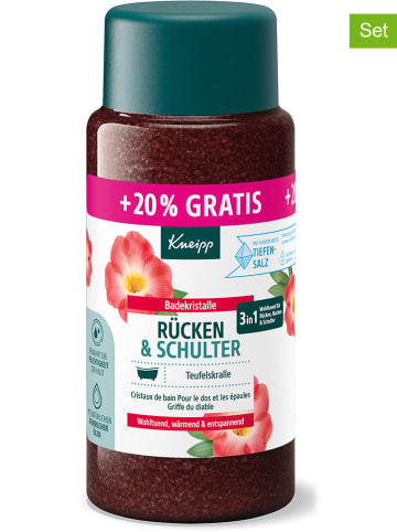 Kneipp 6er-Set: Badekristalle "Rücken & Schulter", je 720 g