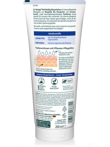 Kneipp 3er-Set: Körperlotion "Reichhaltig", je 200 ml