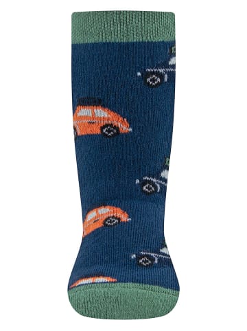 ewers ABS-Socken "SoftStep Autos" in Dunkelblau