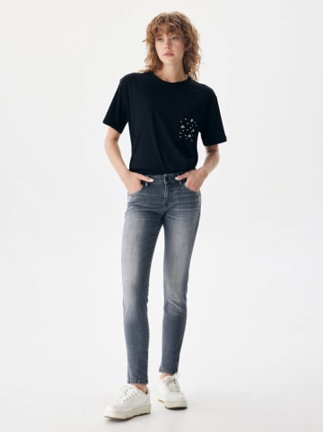 LTB Spijkerbroek - skinny fit - grijs