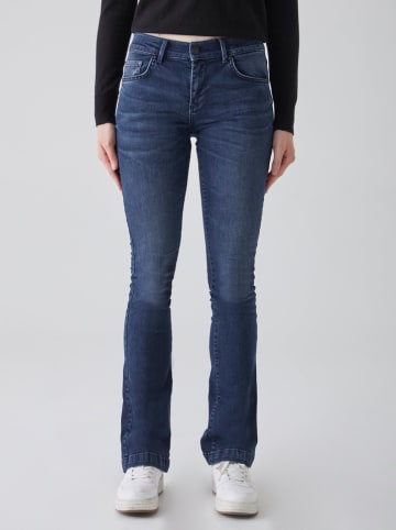 LTB Spijkerbroek "Fallon" - flare fit - donkerblauw